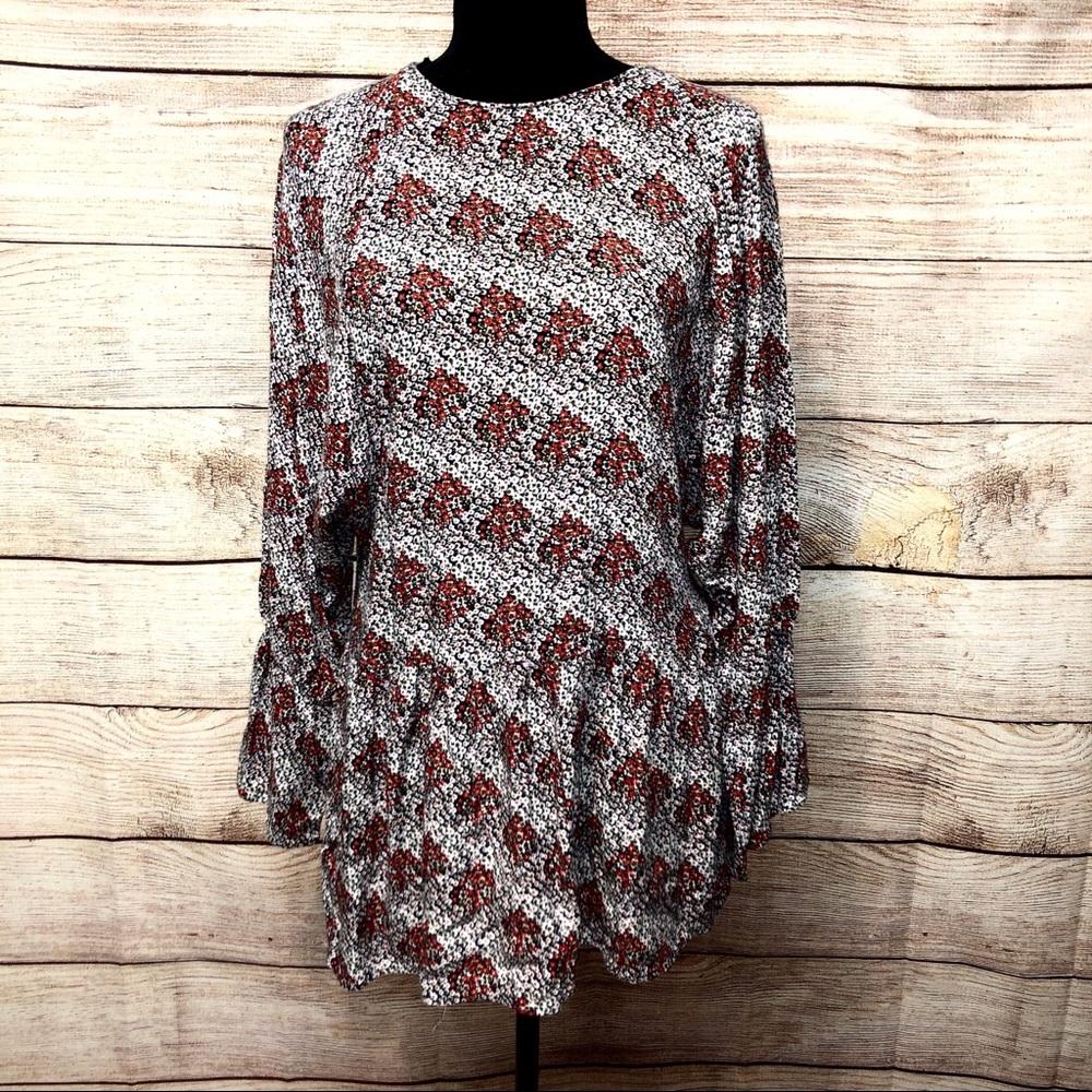 Zara Trafaluc Long Sleeve Tunic